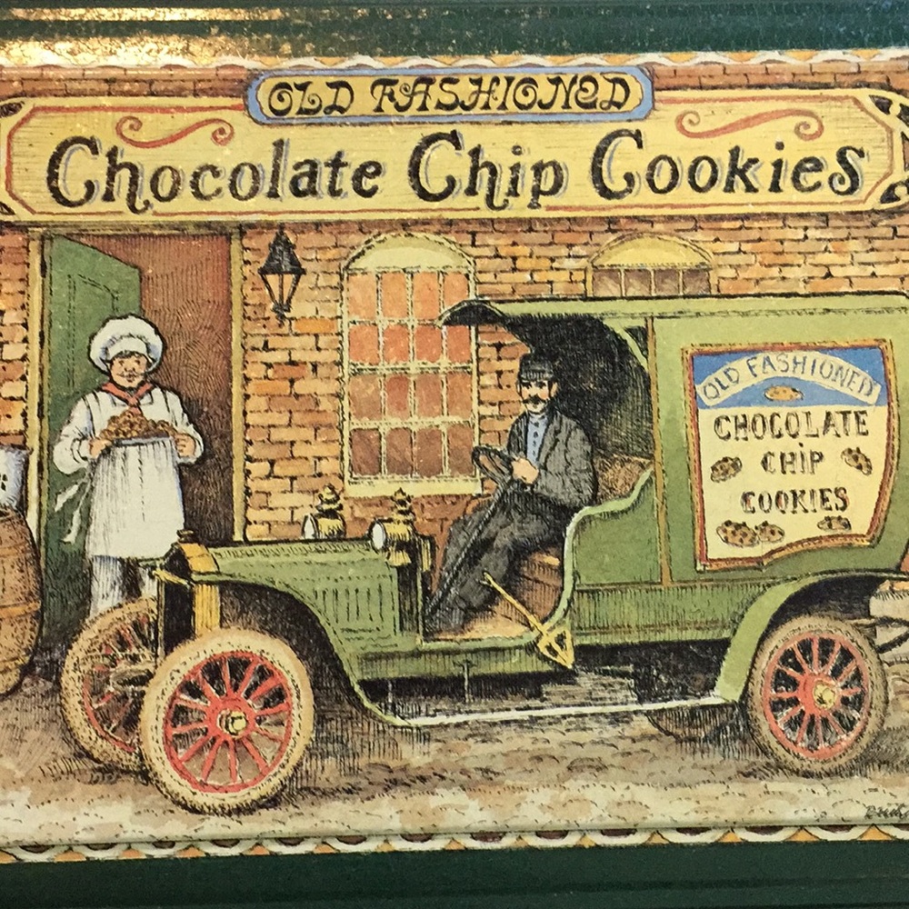Rare, Vintage Chocolate Chip Cookies Tin - Picture 7 of 8